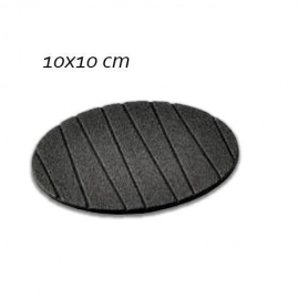 6 pcs Useful Round Shape Plain Silicone Cup Mat Coaster Drinking Tea Coffee Mug Wine Mat for Home