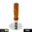 Stainless Steel Potato Masher, Pav Bhaji Masher With Wooden Handle