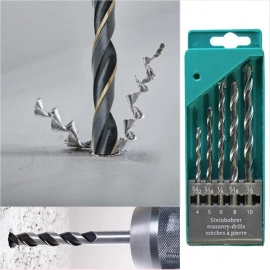 Metal Drill Bit Set | Multicolor | 5-Piece