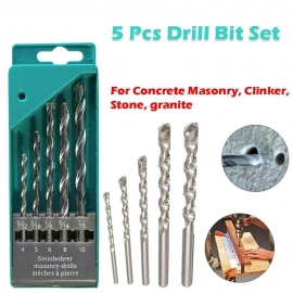 Metal Drill Bit Set | Multicolor | 5-Piece
