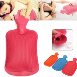 Small Rubber Hot Water Heating Pad Bag for Pain Relief