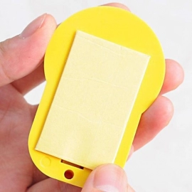 Plastic Self-Adhesive Smiley Face Hooks | 1 Kg Load Capacity | 6pcs