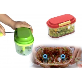 Plastic Vegetable Chopper | 1000 ml