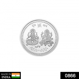 Silver color Coin for Gift and Pooja | Metal is not silver