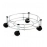 Stainless Steel Gas Cylinder Trolley