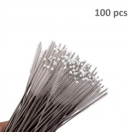 Stainless Steel Straw Cleaning Brush Drinking Pipe, 23mm 1 pcs