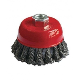 Wire Wheel Cup Brush (Black)