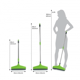 Ganesh Telescopic Bathroom Wiper 12 Inch | 30 cm