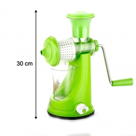 Plastic Multipurpose Manual Juicer (Green)