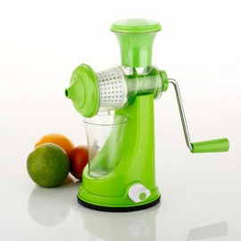 Plastic Multipurpose Manual Juicer (Green)