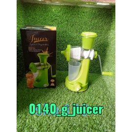 Plastic Multipurpose Manual Juicer (Green)