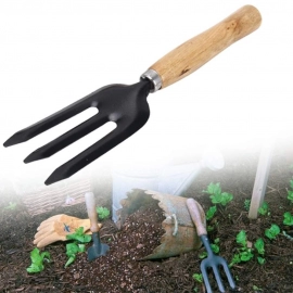 Hand Weeding Fork | Steel | Black