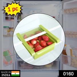 Fridge Space Saver Organizer Slide Storage Racks Shelf | 1 pcs