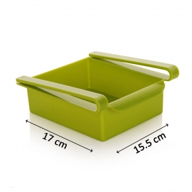 Fridge Space Saver Organizer Slide Storage Racks Shelf | 1 pcs