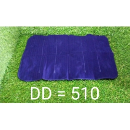 Velvet Air Inflatable Travel Pillow (Blue)