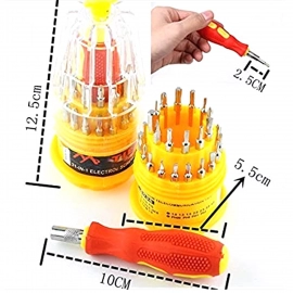 Magnetic 3 in 1 Repairing Screw Driver Tool Set Kit
