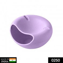 Pista Nut Fruit Platter Serving Bowl With Mobile Phone Holder by HomeFast