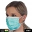 Plastic Disposable Ear Loop Elastic 3 Layer Face Mask | Blue