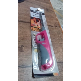 Plastic Flame and Gas refillable Lighter (Multicolour)