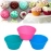 Silicone cupcake Shaped Baking Mold Fondant Cake Tool Chocolate Candy Cookies Pastry Soap Moulds