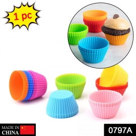 Silicone cupcake Shaped Baking Mold Fondant Cake Tool Chocolate Candy Cookies Pastry Soap Moulds
