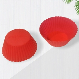 Silicone cupcake Shaped Baking Mold Fondant Cake Tool Chocolate Candy Cookies Pastry Soap Moulds