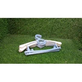 Large Dress Hanger Plastic Adjustable Child | Plastic Hangers Space Saving Lightweight Hangers | 5pc