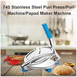 Stainless Steel Puri Press / Puri Machine / Papad Maker Machine