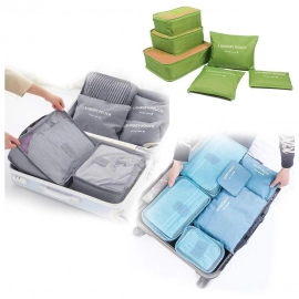 Cloth Organizer Pouch Laundry Zipper Bags | 6pcs