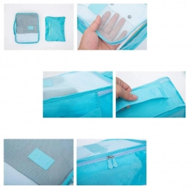 Cloth Organizer Pouch Laundry Zipper Bags | 6pcs