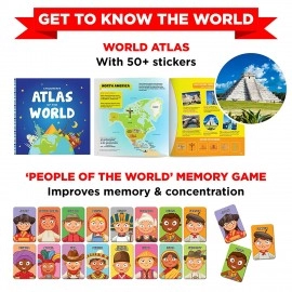 Einstein Box for 4, 5 and 6 Year Old Kids for Baby Boys and Girls, Learning and Educational Gift Pack of Toys, Games and Books (Multicolor)