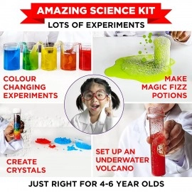 Einstein Box for 4, 5 and 6 Year Old Kids for Baby Boys and Girls, Learning and Educational Gift Pack of Toys, Games and Books (Multicolor)