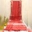 Women's Handwoven Cotton Linen Saree | Red
