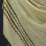 Women's Kantha Work Mulmul Dupatta | Green