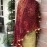Women's Pure Ojariya/Chinon Dupatta with Firki Gota Work | Maroon