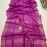 Women's Tassar Ghicha Pure Silk Saree With Golden Pallu And Border | Mulberry