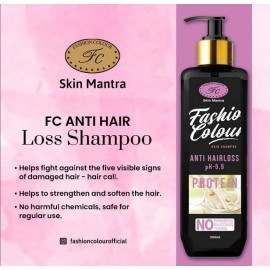 Anti Hairloss Shampoo | Helps To Fight Against - Hair loss, Dryness, Dullness, Roughness, Split Ends | 300ml