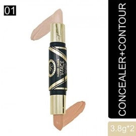 V-Face HD 2 in 1 Duo Contour & Concealer Stick | (3.8g*2) | Shade 01