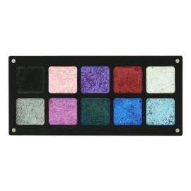 Professional Artistry 10 Colour Creamy Eyeshadow Palette | Premium, Long-Wear | Highly Pigmented, Easy to Blend, Smudge-Proof