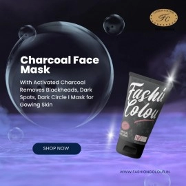 Charcoal Face Mask | With Activated Charcoal I Mask for Glowing Skin | 130g