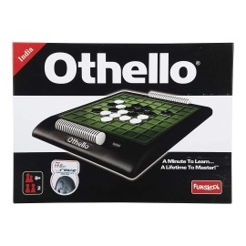 Funskool Games - Othello, Strategy game, Portable classic travel game for kids, adults & family, 2 players, 8 & above,Multicolor