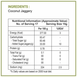 Dhampur Green| Coconut Jaggery Powder 250g (Pack of 2)