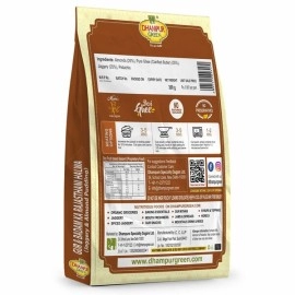 Dhampur Green |Gur & Badam Ka Rajasthani Halwa (Jaggery & Almond Pudding) 300g (Pack of 2)