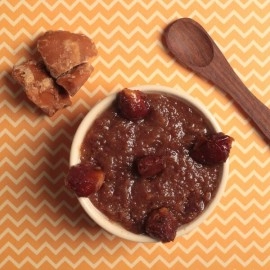 Dhampur Green |Gur & Khajoor Ka Halwa 300 g (Pack of 2)