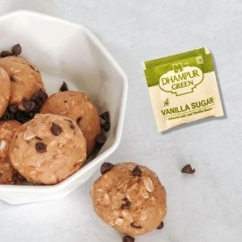 Dhampur Green| Vanilla Sugar Sachet infused with real vanilla Beans