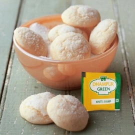 Dhampur Green| White Sugar Sachet for Tea ,Coffee, Milk, Sulphurless Cane Sugar