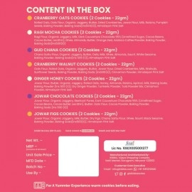 KikiBix Assorted Pack | Gluten Free | Sugar Free | Cookies 150g (pack of 2)