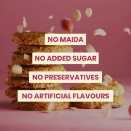 KikiBix Cranberry Oats Cookies | No Preservatives | 130g 