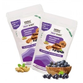 KikiBix Fruit N Nut | Healthy & Tasty Cookies | 130g (pack of 2)