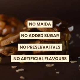 KikiBix Gur Chana Cookies | GrainFree | Sugar Free | 130g